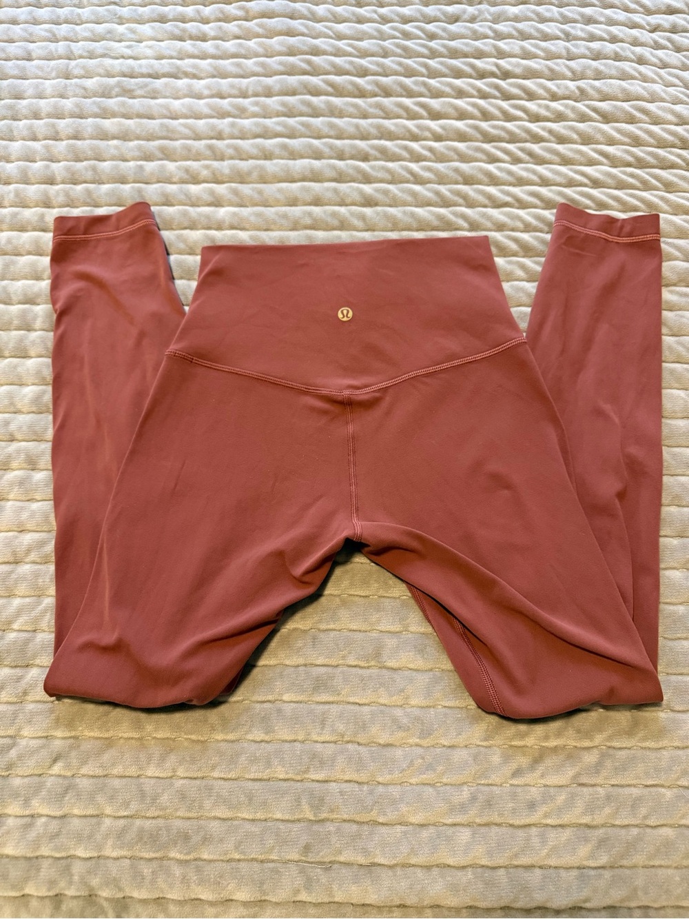 Dusty Rose Lululemon Leggings 25’’